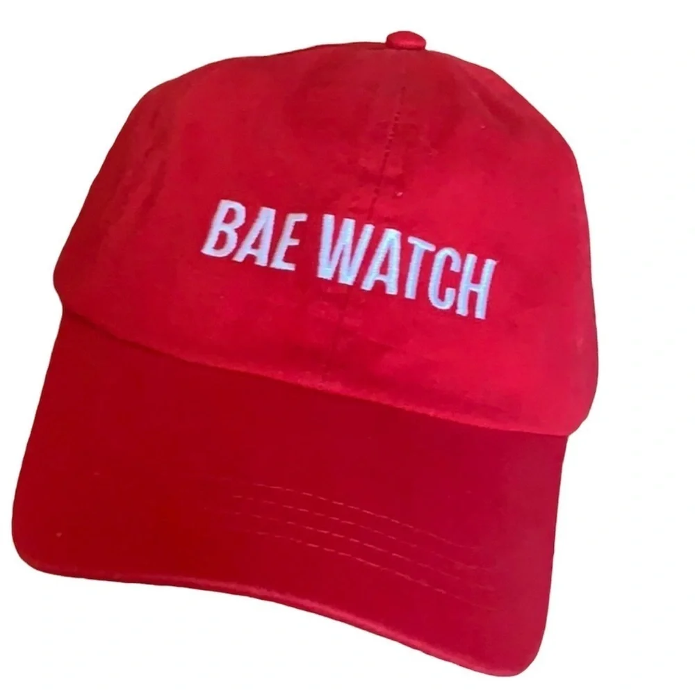 David & Young red Bae Watch baseball cap New with tag